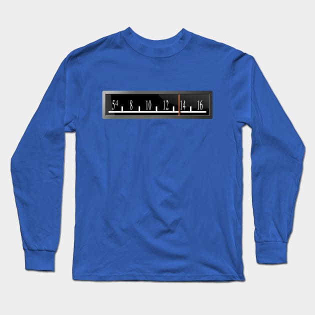 AM Car Radio Long Sleeve T-Shirt by GloopTrekker